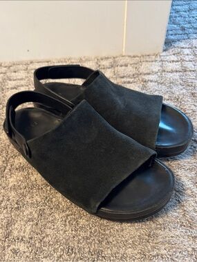 FEIT Black Sandals